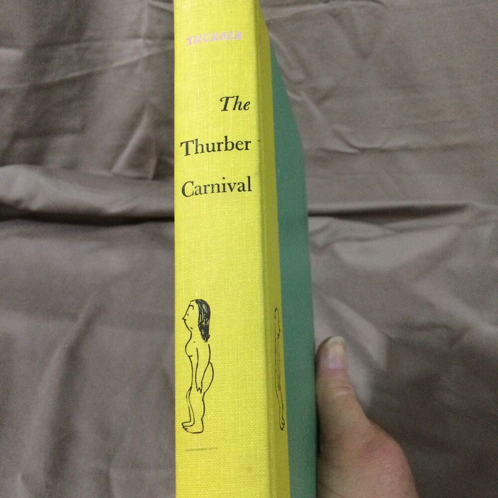 The Thurber Carnival by James Thurber Harper Row Hardcover No DJ 1960s